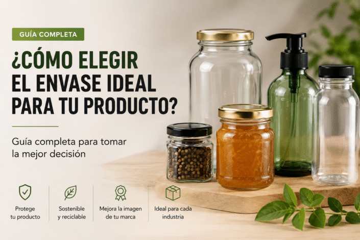 Cómo elegir el envase ideal para tu producto - Distbrand